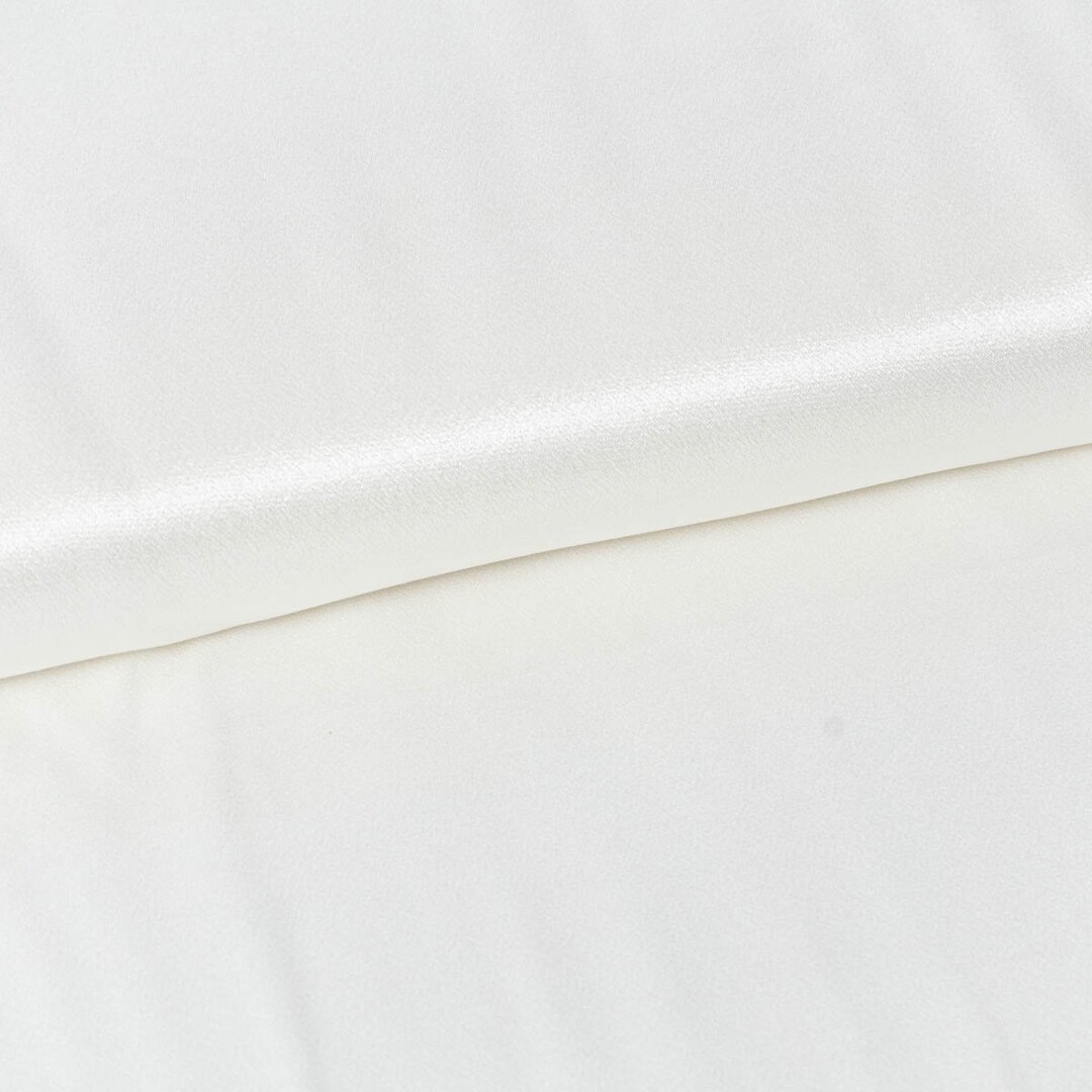 Viscose Fabric CV Satin Plain Cream 1.43 M Width Etsy