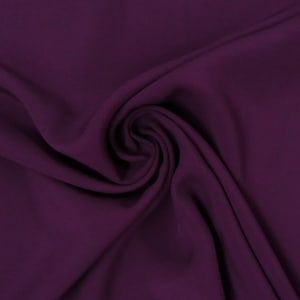 Clothing fabric by the meter Radiance dark purple
