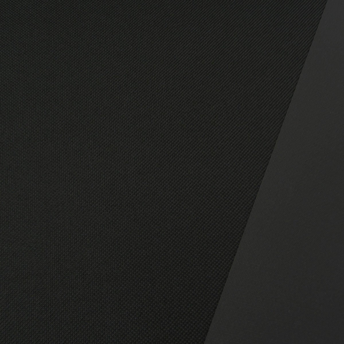Polyester Stoff Meterware PVC Coating wasserabweisend schwarz 1,5m - .de