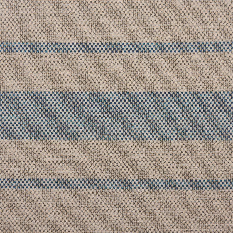 Outdoorstoff Meterware teflonbeschichtet Toldo natur blauen 160cm image 2