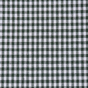 Tessuto di cotone a quadri bianco verde scuro 2 mm larghezza 1,4 m