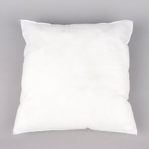 Köper Inlett Inlett weiß mit Reißverschluss. 100% Baumwolle - Hülle ideal für Selberbefüller von Kissen - Inlett = Leere Kissenhülle