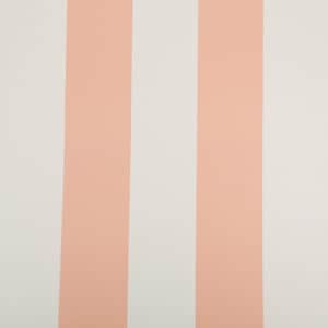 Cotton fabric decorative fabric digital stripes peach ecru 1.40 m wide
