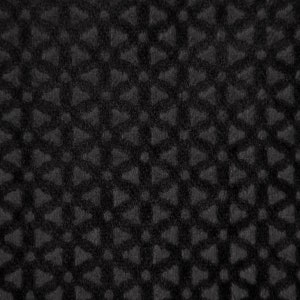 Clarke & Clarke upholstery fabric velvet microfiber Loreto black 140 cm