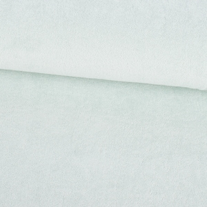 Frottee Stoff Stretch Frottee einfarbig hell mint 1,5m Breite
