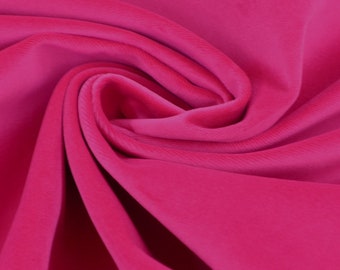 Möbelstoff Polsterstoff Bezugstoff Samtstoff Samt pink 1,40m breit