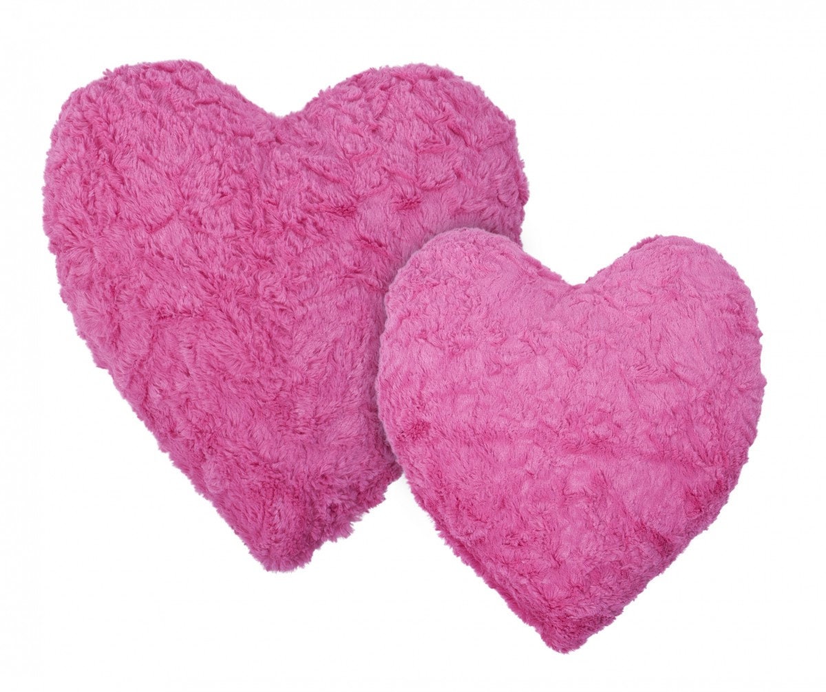 Pillow Cuddly Pillow Decoration Pillow Heart Pillow Fluffy Etsy