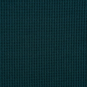 Organic Bio Waffle Jersey Waffle Knit Plain Fir Green 1.45 m Width