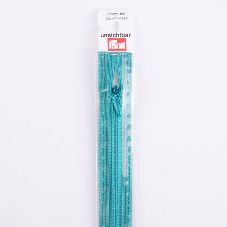 Prym zip invisible RV S6 Type 0 ut 22 cm USB Fla blue turquoise