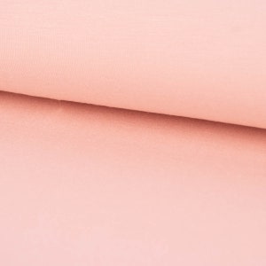 Clothing fabric Tencel Modal Jersey plain powder pink 1.45 m width