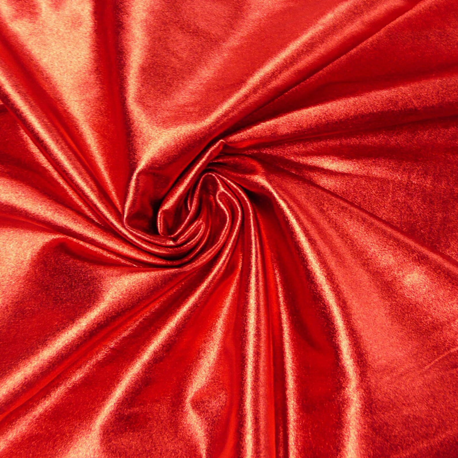 Metallic fabric foil print with stretch red 1.5 m width Etsy