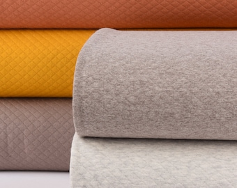 Steppstoff Steppsweat Schwarz Sweatstoff Steppstoff Steppsweat Uni