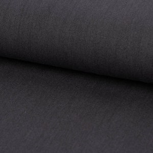 Clothing fabric twill twill gabardine wool touch extra soft plain dun