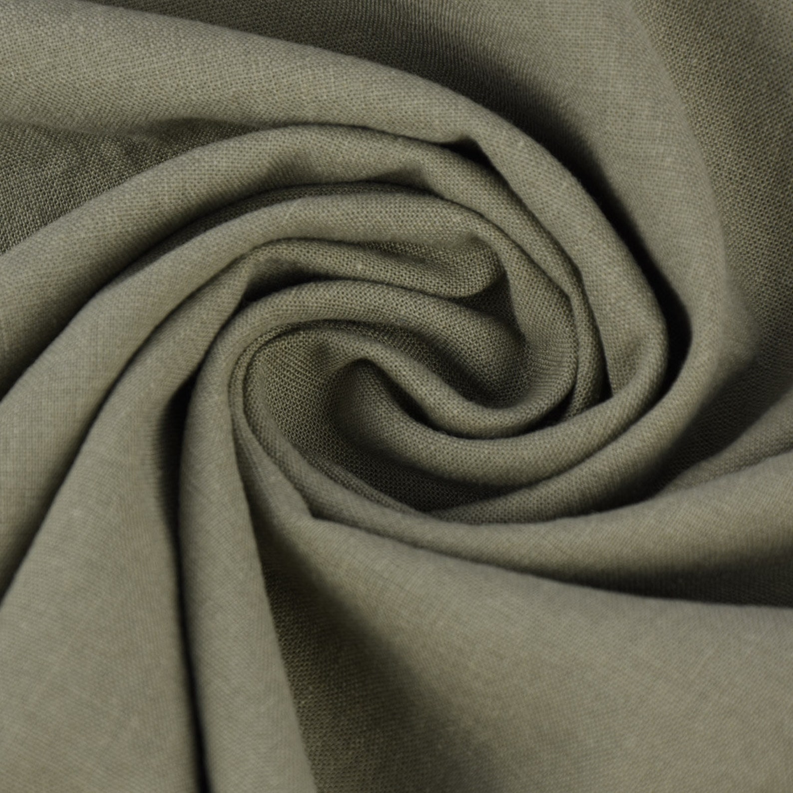 Clothing Fabric Sorona Linen Stretch solid green 1.34 m width | Etsy