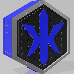 Power Ranger Samurai Blue Folding Zord STL 3D File