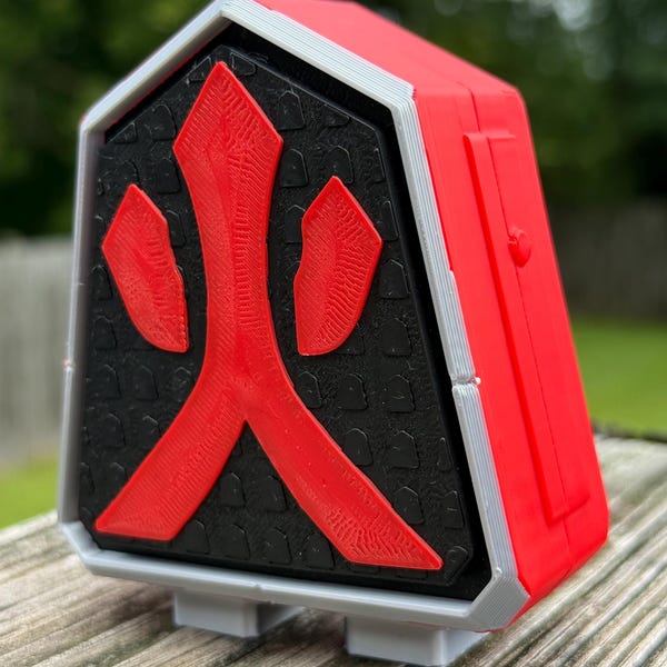 Power Rangers Samurai Red Folding Zord 3D Printed Prop