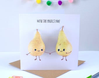 Perfect Pair Greeting Card