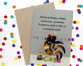 His Birthday Wishes Card