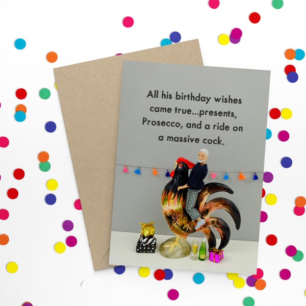 His Birthday Wishes Card