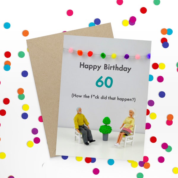 60 Funny Birthday Card