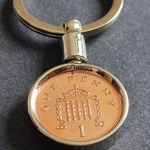 21st Birthday Lucky Penny Keyring 2003. Comes Gift Wrapped (see photos) (For quicker delivery select option in the basket)