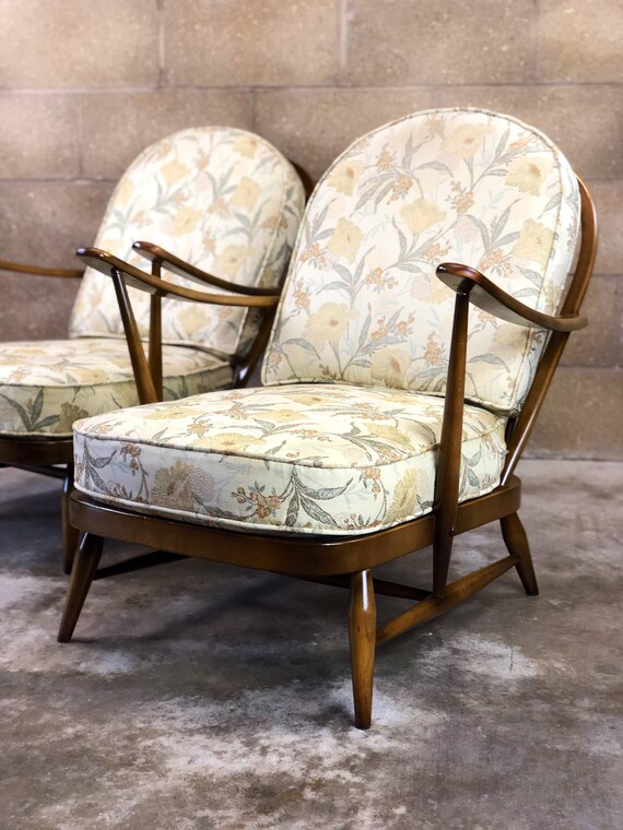 Bold & Beautiful Ercol’s Iconic 203 Windsor Chair - A Pair Available