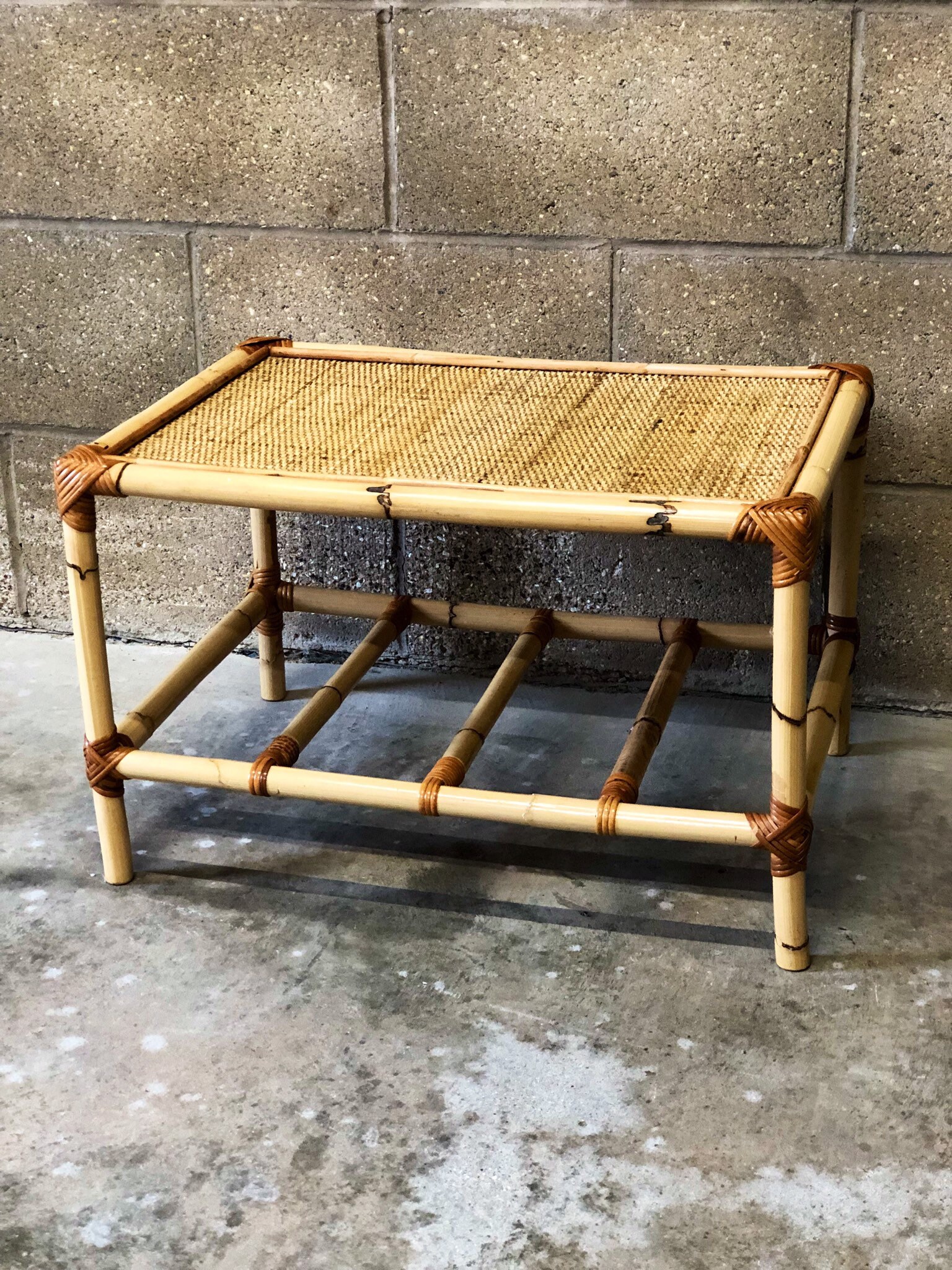 Bamboo Coffee Table