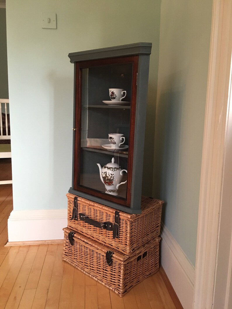 Corner Display Cabinet Etsy