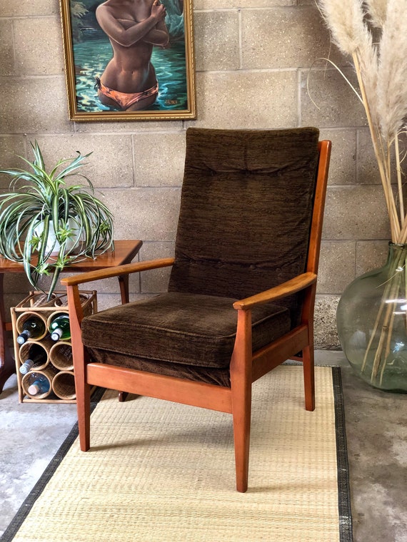A Vintage Cintique Mid Century Lounge Chair
