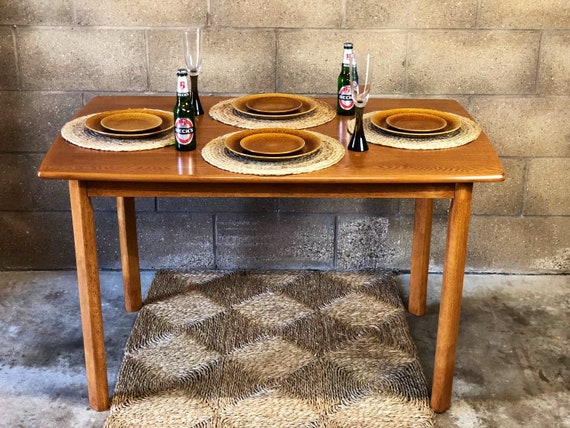 A Vintage MCM Kitchen Dining Table Desk