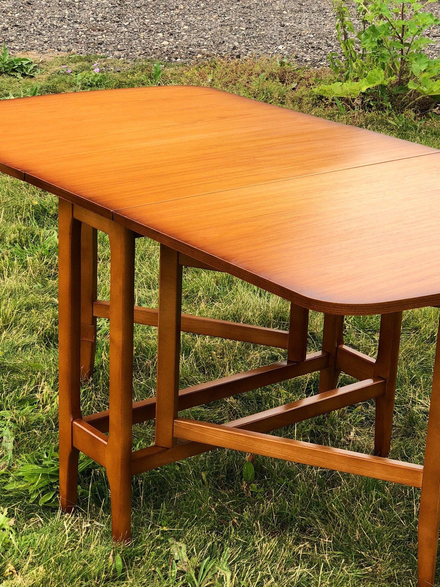 Folding Teak Dining Table: Space Saving And Stylish