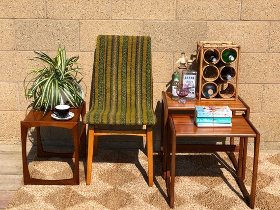 G Plan MCM Quadrille Nest of Teak Tables