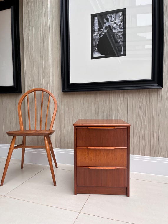 Danish Teak 3 Drawer Chest by Steens – Compact, Stylish & Versatile