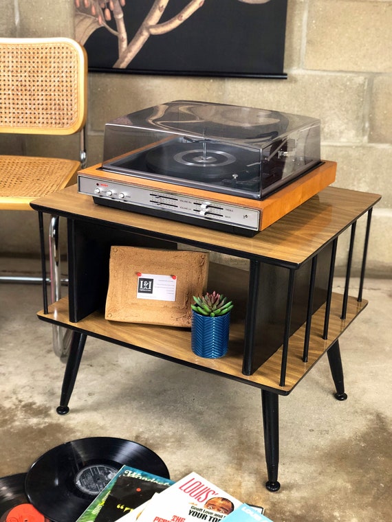 Homemade MCM Media Coffee Table with Shelf