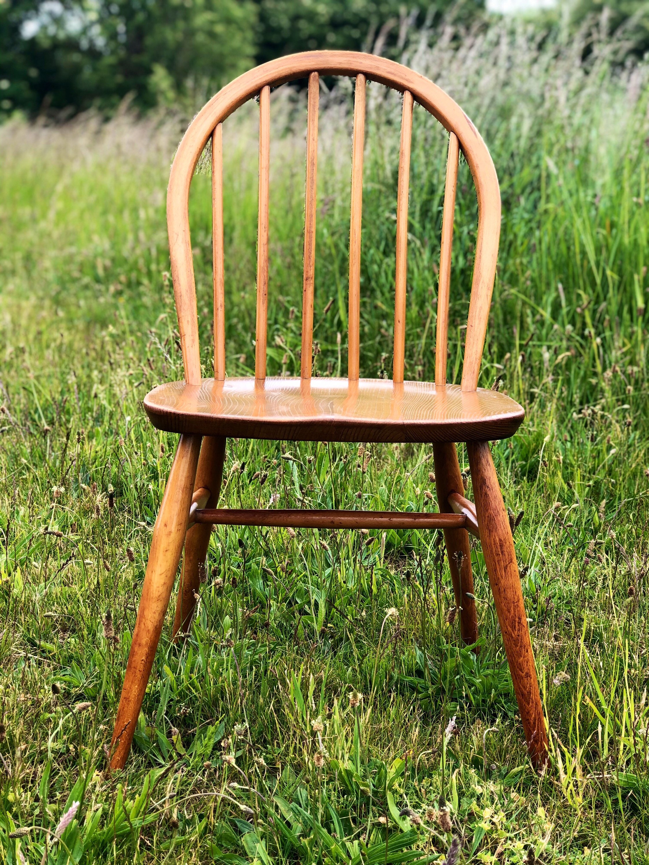 Ercol Windsor Dining Kitchen Chairs Model No 370