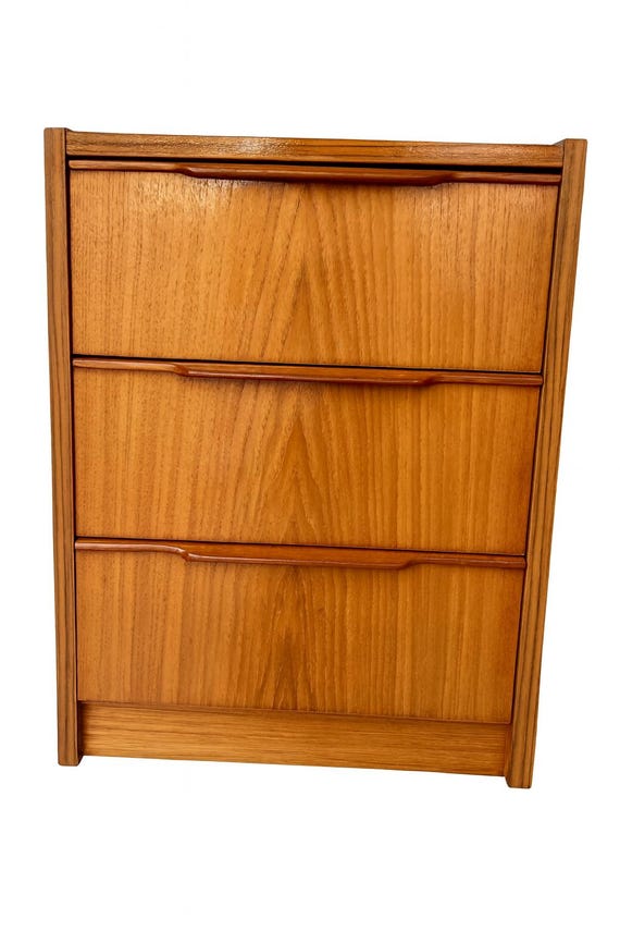 Danish Teak 3 Drawer Chest by Steens – Compact, Stylish & Versatile