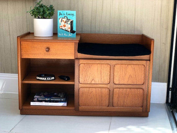 Nathan Telephone/Hall Storage Unit with Seat