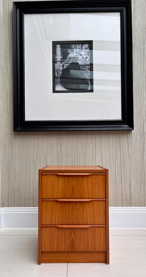 Danish Teak 3 Drawer Chest by Steens – Compact, Stylish & Versatile