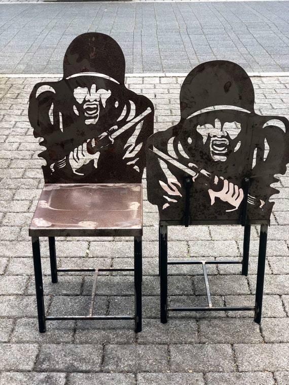 Metal Target Practice Chairs