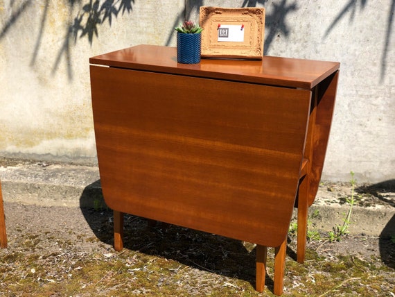 A MCM Teak Gateleg Dining Table G Plan Style