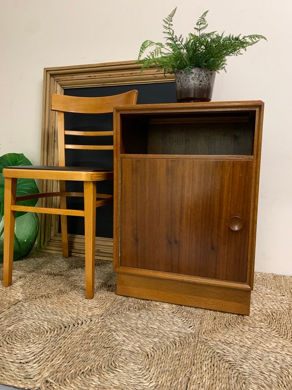 Retro Meredew Bedside Storage Cupboard