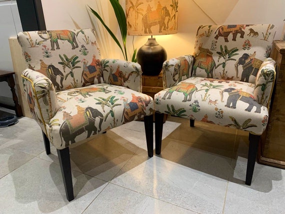 Statement Chair Office/Dining/Bedroom Professionally Upholstered