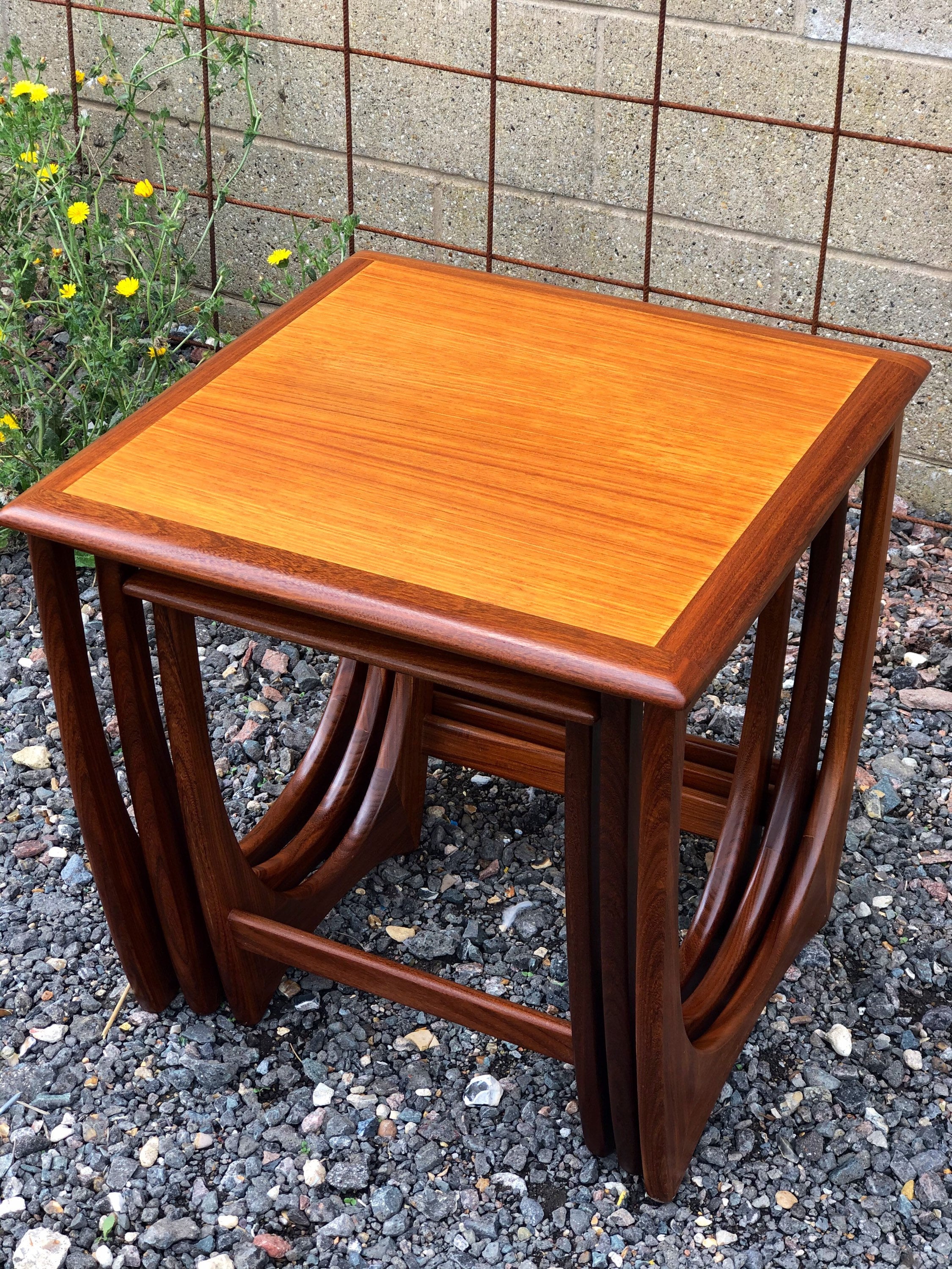 MCM Astro Nesting Tables by Kai Kristiansen for GPlan