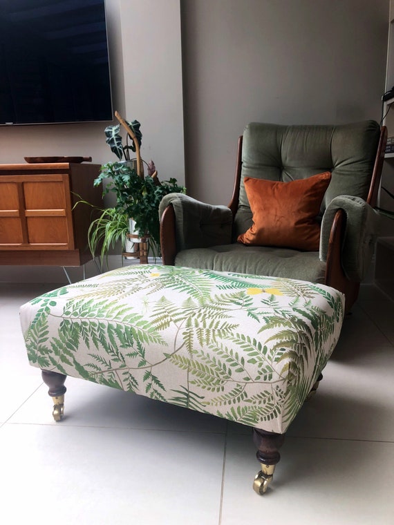 A Fern Footstool