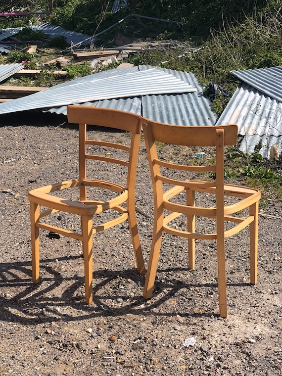 A Pair of Retro Kitchen/Dining Chairs - Customise Me!