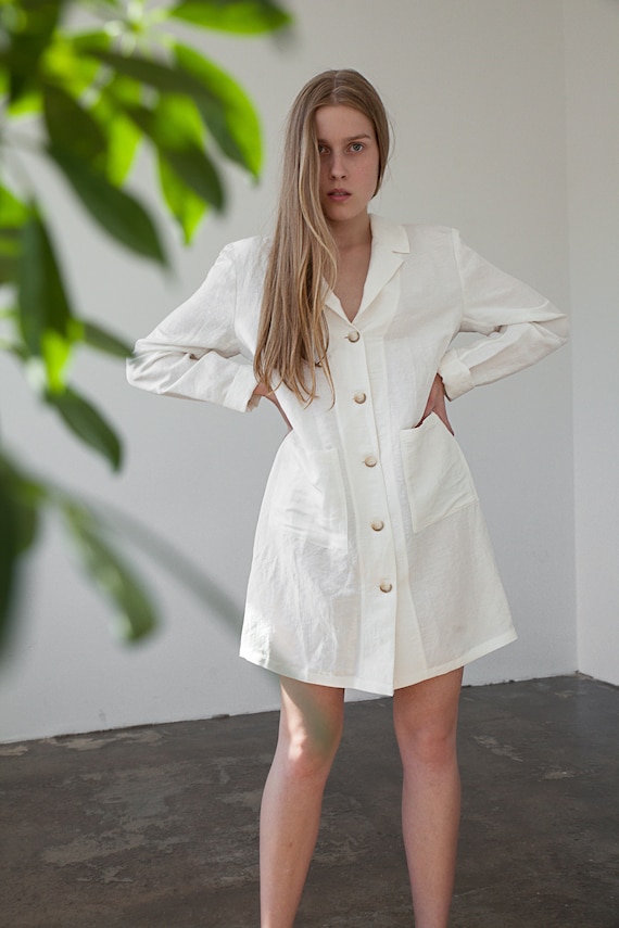 loose blazer dress