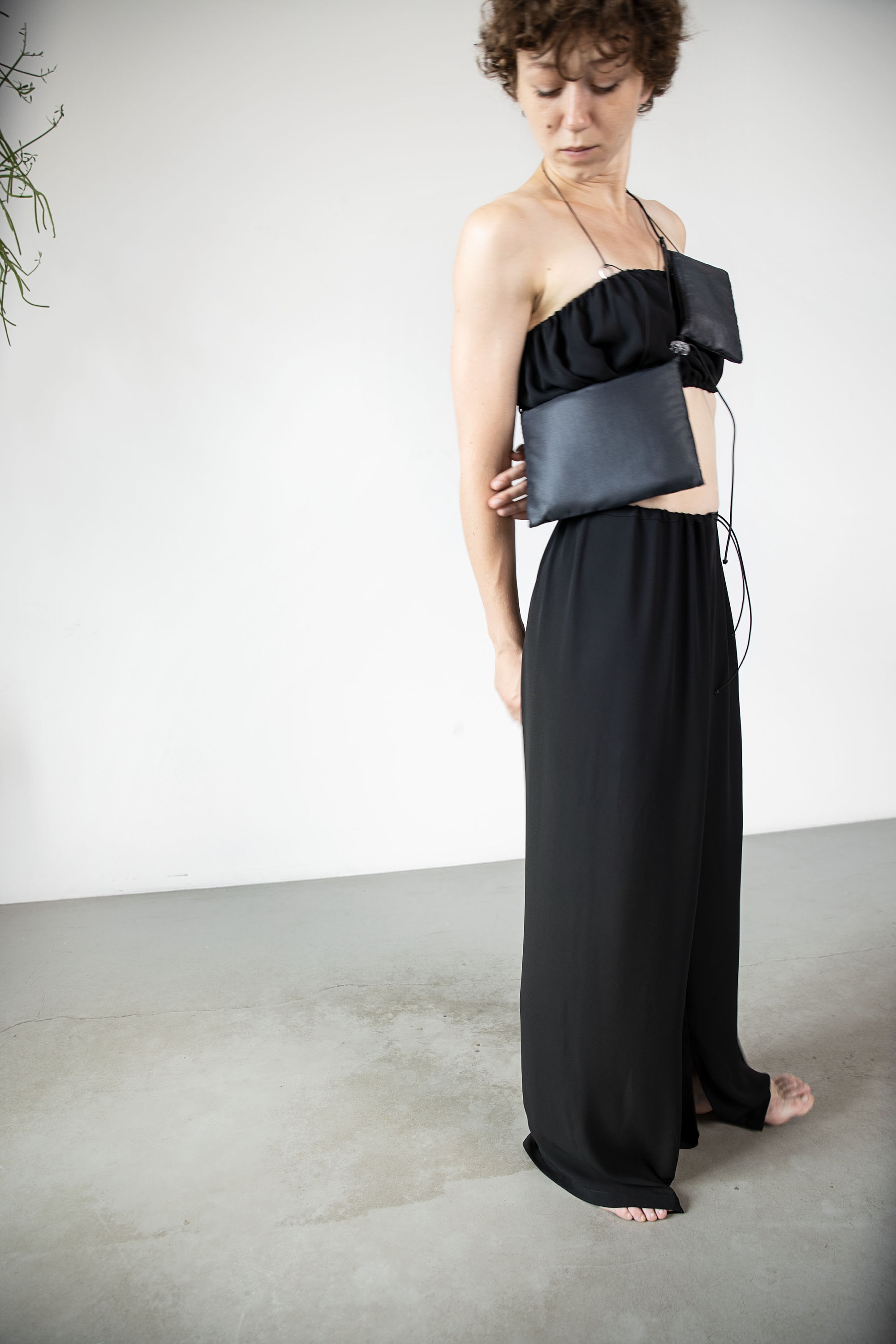 トップス anuke /Backopen Balloon Camisole ANUFER Womens 3 Pieces Basic Camisole Adjustable Strap Vest