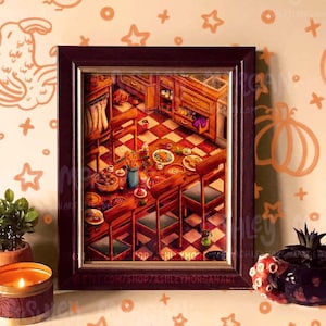 Opas Küche (Stardew Valley) Kunstdruck