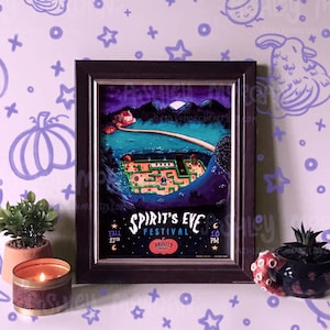 Spirit&#39;s Eve Festival Poster (Stardew Valley) - Art Print