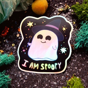 I Am Spoopy Die-Cut Sticker